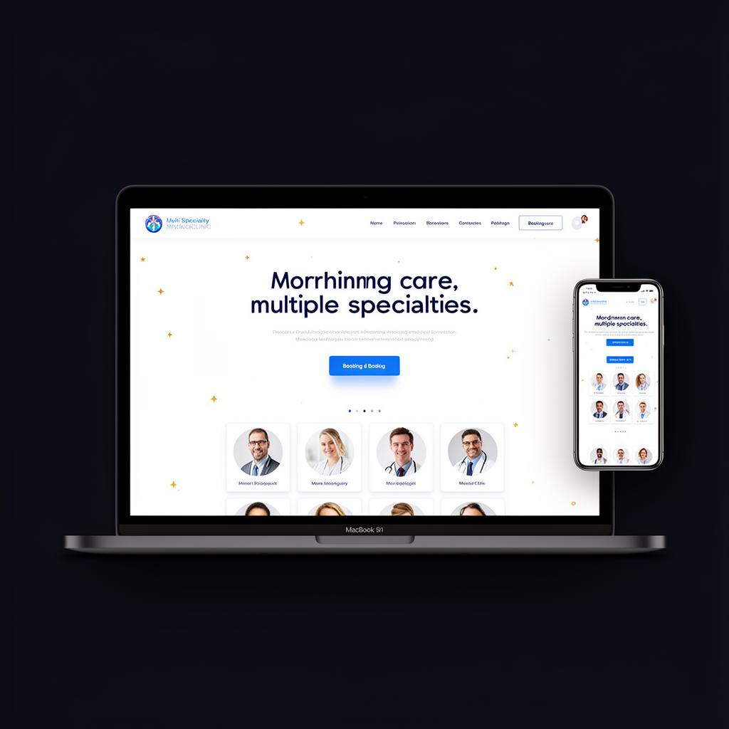 The Clinic template preview