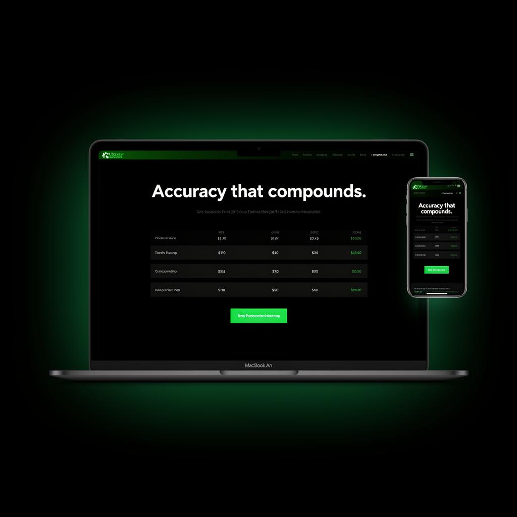 The Ledger template preview
